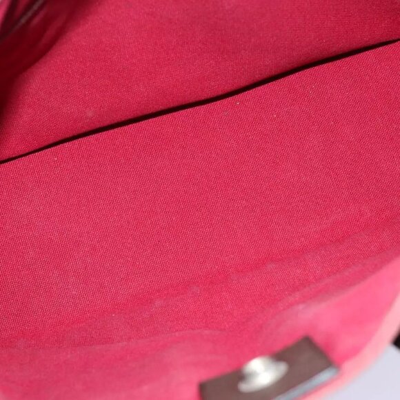 HERMES Toroca Horizontal PM Hand Bag Canvas Red - Picture 8 of 16